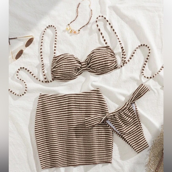 shein new 3pc bikini small - Picture 3 of 4